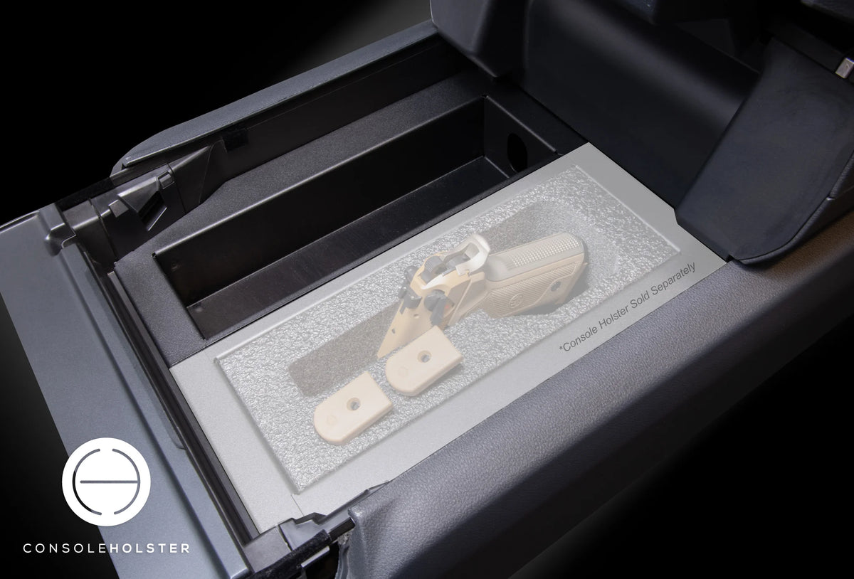 Ford 20212023 F150 Console Holster & Tray Bundle