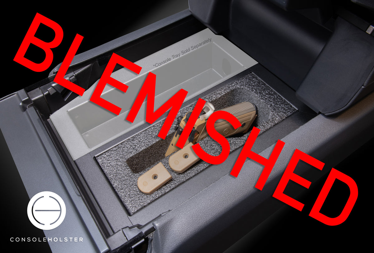 BLEMISHED Ford 20212023 F150 & Gen 3 Raptor Console Holster